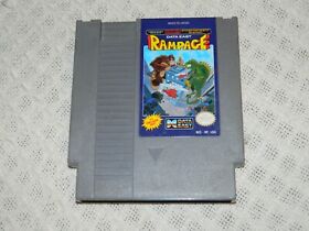 Rampage Nintendo Entertainment System NES Authentic TESTED Cartridge ONLY