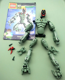 Lego Ben 10 Alien Force Swamp Fire Figure # 8410 Hero Factory Bionicle