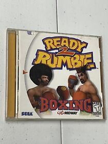 Used Ready 2 Rumble Boxing For Sega Dreamcast Game and Manual Only Untested