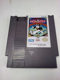 Original NES Nintendo Monopoly Video Game