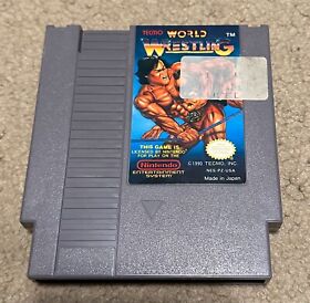 Tecmo World Wrestling Nintendo NES Cart Only Tested