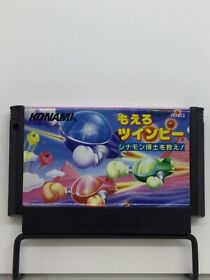 Moero TwinBee （ Stinger ） NINTENDO Famicom CART ONLY [Famicom Japanese version]