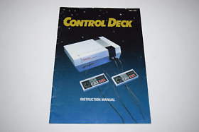 Cubierta de control Nintendo NES-001 1992 consola sistema manual de instrucciones propietarios