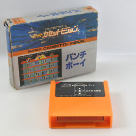 Super Cassette Vision PUNCH BOY  No Instruction 2205 Japan Game cv