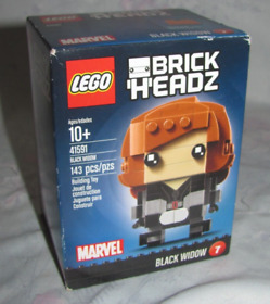 Lego Brick Headz Set 41591 Black Widow New Sealed