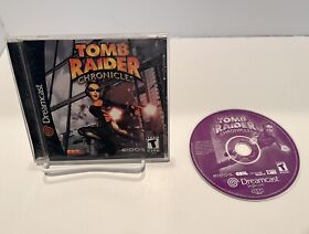 Tomb Raider Chronicles Sega Dreamcast Video Game Complete