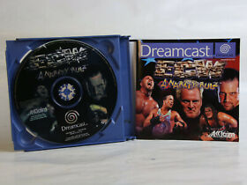 Sega Dreamcast  ECW Anarchy Rulz WWE Rulez nur CD + Anleitung