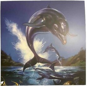 Ecco The Dolphin OST Vinyl LP Soundtrack VGM Sega CD Genesis 2LP AQUA BLUE/GREEN