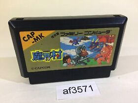 af3571 Ghosts'n Goblins Makaimura NES Famicom Japan