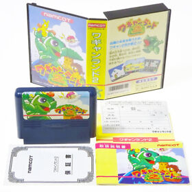 WAGYAN LAND 2 Famicom Nintendo FC Japan Import namcot NES NTSC-J Boxed Complete