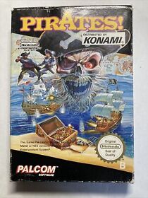 Pirates! Nintendo NES Palcom Complete In Box. Great Condition PAL B With Map