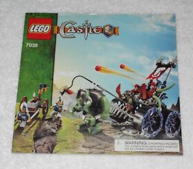 LEGO 7038 - Troll Assault Wagon - Instructions Only - Castle - 2008
