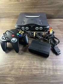 Nintendo 64 Console N64 System Bundle With Controller and Cables - TESTED