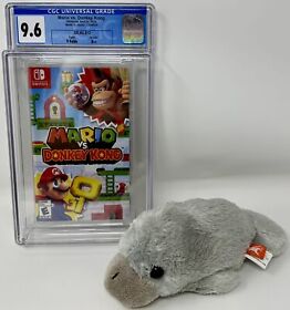 CGC Graded Mario VS Donkey Kong NEW Nintendo Switch (1017003008, 9.6 A++)