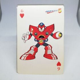 gravity man 6 Heart Rockman Megaman 5 Family computer capcom playing cards Trump