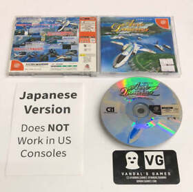 Dreamcast - Aero Dancing Featuring Blue Impulse Japan Sega Complete #2794