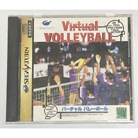 Virtual Volleyball Sega Saturn SS Japanese Retro Game NTSC-J Used from Japan