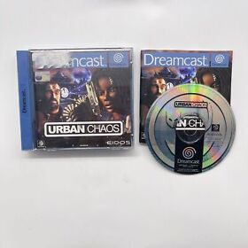 Urban Chaos Sega Dreamcast Game + Manual PAL 25F4