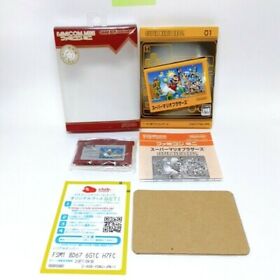Super Mario Bros Famicom Mini Gameboy Advance GBA Nintendo Japan Very Good VG