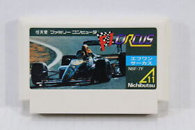 F1 Circus Nintendo FC Famicom NES Japan Import US Seller F810