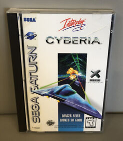 Cyberia Sega Saturn 1996 IN Emballage D'Origine avec Instructions #B2