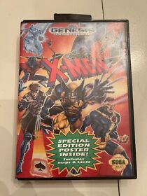 X-Men Complete in box  (Sega Genesis, 1993)
