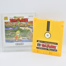 LEGEND OF ZELDA 1 No Instruction Nintendo Famicom Disk 1401 dk