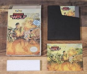 Operation Wolf (Nintendo NES) Complete in Box 