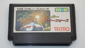 Famicom Games  FC " Super Star Force " TESTED /550309