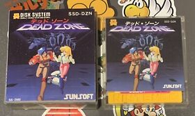 Dead Zone Nintendo Famicom Disk System Complete Sunsoft Japan Import US Seller