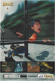 Rayman 2 Print Ad/Poster Art Playstation 2 PS2 Nintendo N64 Sega Dreamcast (B)