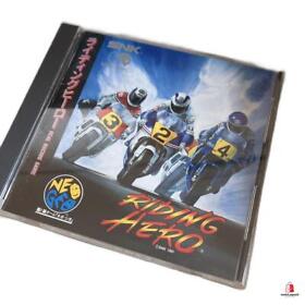 Neo Geo RIDING HERO Neogeo CD SNK good Japan Used