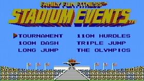 Stadium Events Nintendo NES PAL WATA Graded 7.5