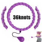 36 Teile Smart Hula Hoop Reifen Fitness Einstellbar Massagenoppen Bauchtrainer