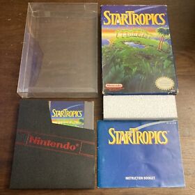 Startropics (Nintendo NES, 2000) Complete CIB - Tested - Authentic