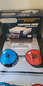 Nintendo Entertainment System NES Control Deck Home Console Complete in Box &...