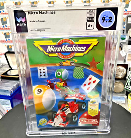 Micro Machines Unlicensed New Sealed VGA WATA CGC Nintendo NES SNES GBA ⚡pOp 11⚡