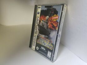 BATTLE STATIONS for Sega SATURN  CIB Complete with NEW Case   J27