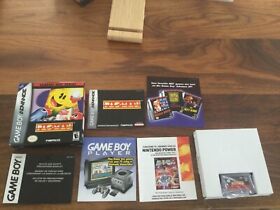 Pac-Man Classic NES Series - GameBoy Advance GBA - Complete CIB with Box Manual