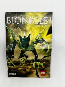 LEGO Bionicle Agori Tarduk 8974 Instructions Only