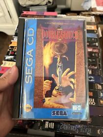 Double Switch (Sega CD, 1993) Complete Game Case Manual Registration Tested CIB