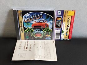 "OutRun" (Sega Saturn,1996) w/spine Reg from japan
