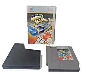 Nintendo Nes game from the Arcade Classic Marble Madness MB pal version