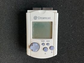 Sega Dreamcast Visual Memory Unit VMU Memory Card HKT-7000 Working