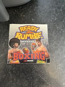 Ready 2 Rumble Boxing - Instructions Only - Sega Dreamcast