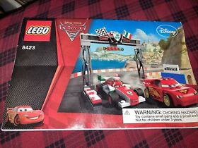 Lego Cars 2 8423 World Grand Prix Racing Rivalry Instruction Manual Only