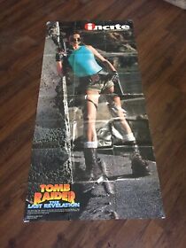 Tomb Raider: The Last Revelation Dreamcast PS1 1999 Vintage Poster Ad Art Rare