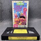 Sesame Street Sing Yourself Silly VHS Tape 1990 Home Video Movie Cartoon Show
