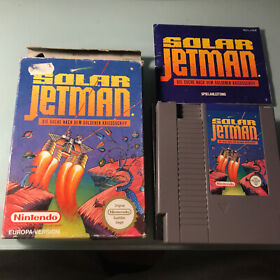 Solar Jetman - Nintendo NES Game - CiB - PAL B - Good Condition