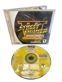 Sega Dreamcast Street Fighter III: Double Impact - Complete CIB Tested